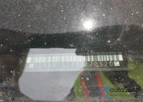 2013 Buick Enclave из США, поврежденный, VIN 5GAKVCKD4DJ173520